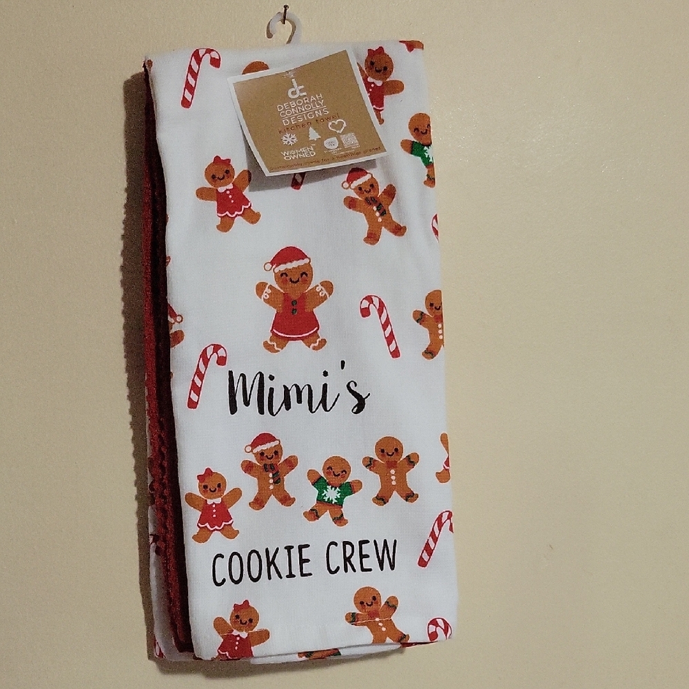 Christmas Cookie Crew Kitchen Towels